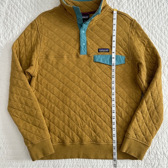 Patagonia Men's Organic Cotton Quilt Snap-T Pullover Tapenade 25371 Sz Small - Picture 5 of 12